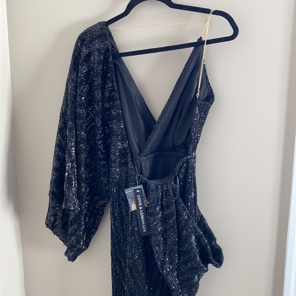 Black sequins party dress - Picture 7 of 10